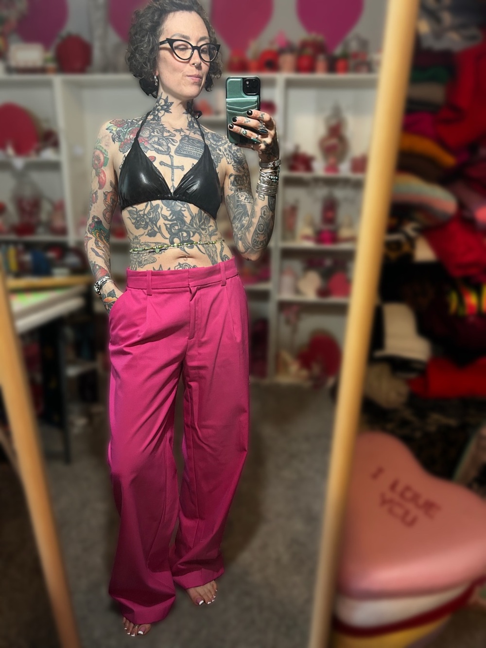 Pink H&M pants- Size 6